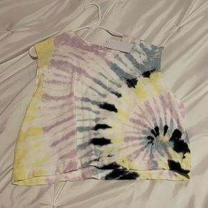 NWT Soulcycle Cotton Citizen Tie dye tank